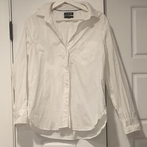 J. Crew White Button Down Shirt